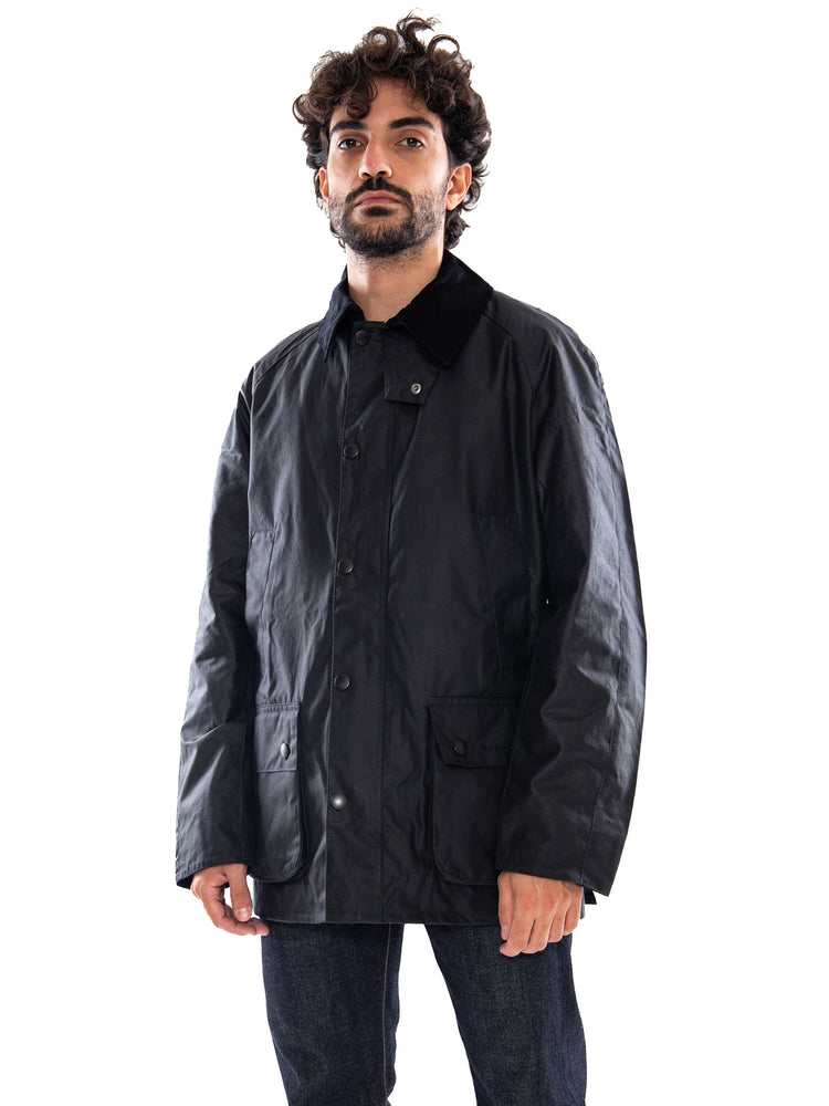 Barbour Ashby Wax Jacket Navy - Giacca Uomo Blu 262MMWX0339 NY92 BARBOUR 
