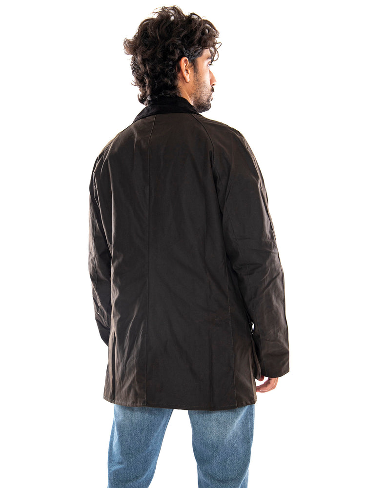 Ashby Wax Jacket Olive / Brown - Giacca Uomo Verde Oliva / Marrone 262MMWX0339 OL71 BARBOUR 