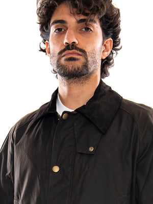 Ashby Wax Jacket Olive / Brown - Giacca Uomo Verde Oliva / Marrone 262MMWX0339 OL71 BARBOUR 