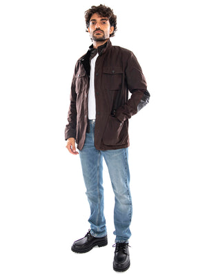 Ogston Wax Jacket Rustic Classic - Giacca Uomo Marrone 262MMWX0700 RU71 BARBOUR 