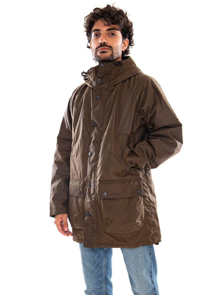 Bedale Wax Parka Brown - Parka Uomo Marrone 262MMWX2494 BR71 BARBOUR 