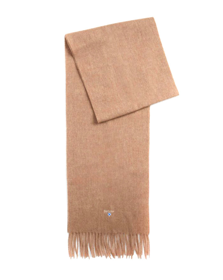 Barbour Plain Lambswool Scarf Light Brown - Sciarpa Beige 262MUSC0008 BR11 BARBOUR 