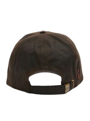 Barbour Wax Sports Cap Dark Brown - Cappellino Marrone MHA0005 BR91 BARBOUR 