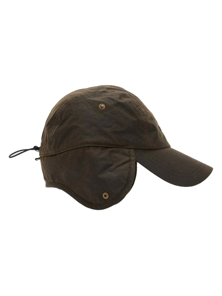 Barbour Lonnen Carpenter Cap Olive - Cappellino con Visiera Marrone<BR/><BR/> MHA0981 OL51 BARBOUR 