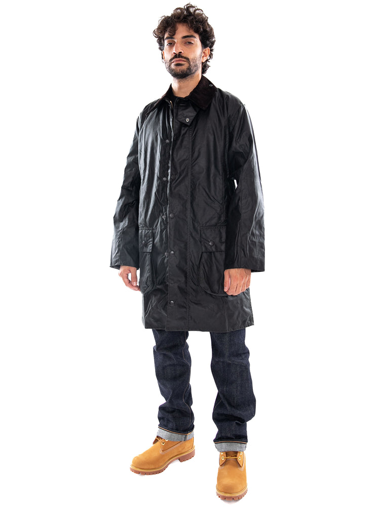 Barbour Border Wax Jacket Sage - Giacca Uomo Verde MWX0008 SG91 BARBOUR 
