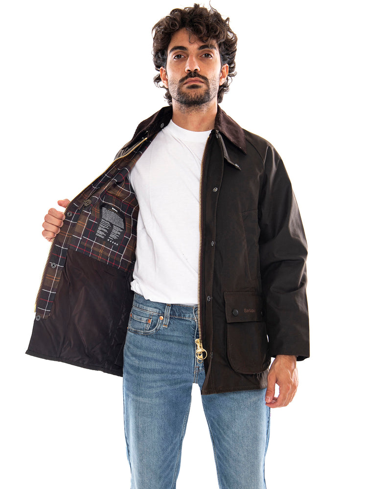 Classic Bedale Wax Jacket Olive - Giacca Uomo Verde Oliva MWX0010 OL71 BARBOUR 