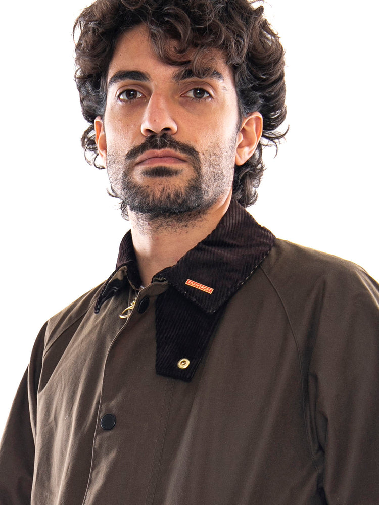 Icons Transport Wax Brown - Giacca Uomo Marrone MWX2615 BR71 BARBOUR 