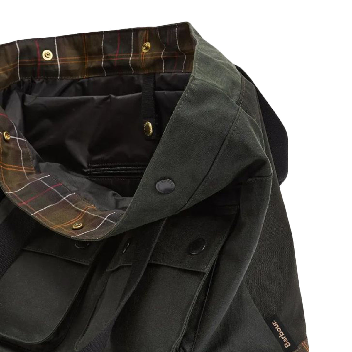 Barbour Field Wax Tote Bag Sage / Classic - Borsa a Tracolla Verde 262MUBA0750 SG91 BARBOUR 