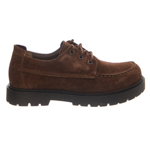 Highwood Moc Lace Low N Suede Leather Carafe - Scarpe Uomo Marroni 1031885 CRF BIRKENSTOCK 