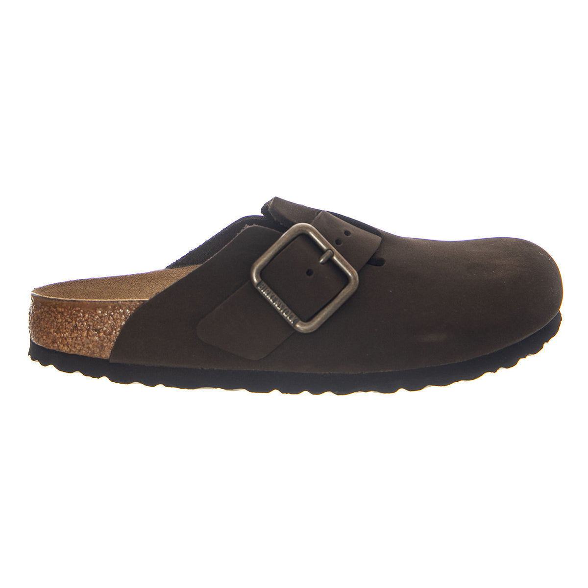 Birkenstock Boston WB Nubuck Leather Mocca - Zoccoli Uomo in Pelle Scamosciata Marrone 1032762 MCA BIRKENSTOCK 