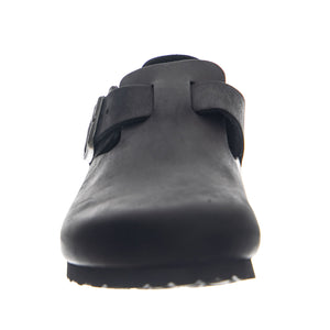 London Oiled Leather Narrow Fit - Scarpe Uomo / Donna Nere 166543 BLK BIRKENSTOCK 
