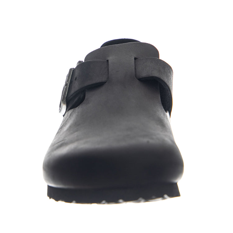 London Oiled Leather Narrow Fit - Scarpe Uomo / Donna Nere 166543 BLK BIRKENSTOCK 