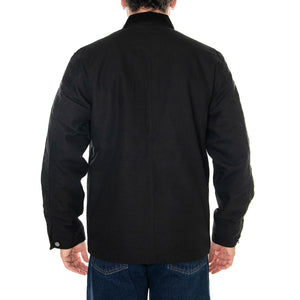 MICHIGAN COAT BLACK / BLACK RIGID - Giacca Uomo Nera I015261 00E01 CARHARTT WIP 