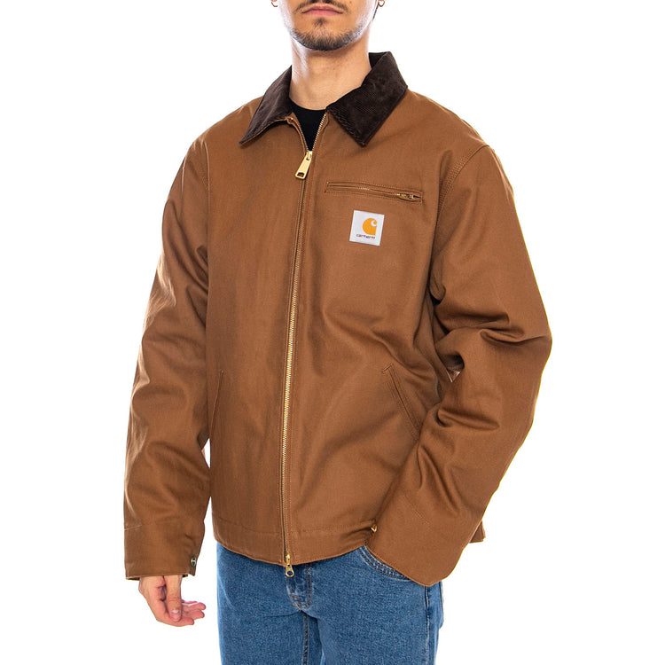 DETROIT JACKET HAMILTON BROWN - Giacca Uomo Marrone I015264 00S01 CARHARTT WIP 