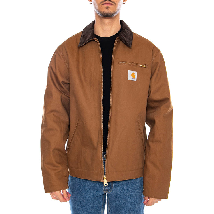 DETROIT JACKET HAMILTON BROWN - Giacca Uomo Marrone I015264 00S01 CARHARTT WIP 