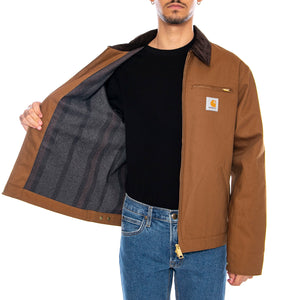 DETROIT JACKET HAMILTON BROWN - Giacca Uomo Marrone I015264 00S01 CARHARTT WIP 