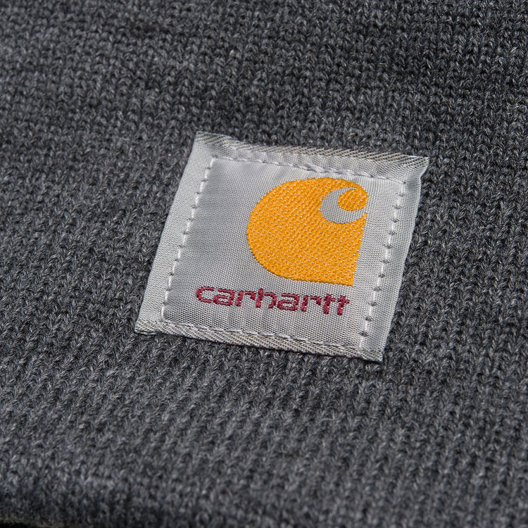 ACRYLIC WATCH HAT DARK GREY HEATHER - Cappellino a Cuffia Grigio Scuro I020175 ZMXX CARHARTT WIP 