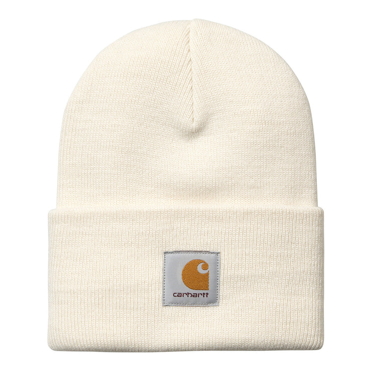 ACRYLIC WATCH HAT NATURAL - Cappellino a Cuffia Bianco Panna I020222 05XX CARHARTT WIP 
