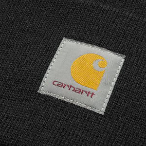 ACRYLIC WATCH HAT BLACK - Cappellino a Cuffia Nero I020222 89XX CARHARTT WIP 