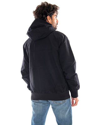 Hooded Sail Jacket Black / White - Giacca Uomo Nera / Bianca I028436 0D2XX CARHARTT WIP 