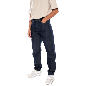 NEWEL PANT BLUE / ONE WASH - Pantaloni Denim Jeans Uomo Blu I029208 012Y CARHARTT WIP 