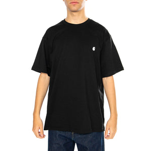 S/S Madison T-Shirt Black / White - Maglietta Girocollo Uomo Nera I033000 0D2XX CARHARTT WIP 