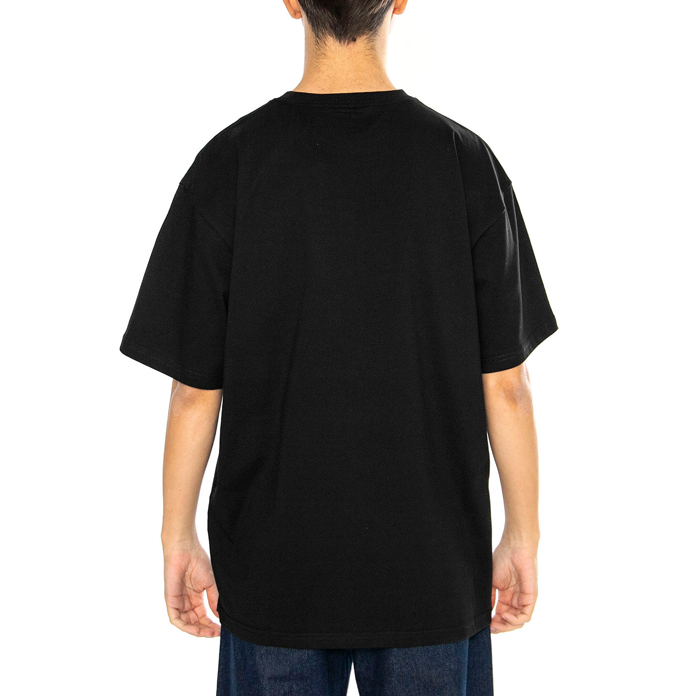 S/S Madison T-Shirt Black / White - Maglietta Girocollo Uomo Nera I033000 0D2XX CARHARTT WIP 
