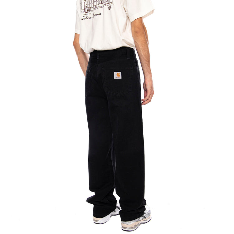 LANDON PANT BLACK - Pantaloni Uomo Neri I033756 8902 CARHARTT WIP 