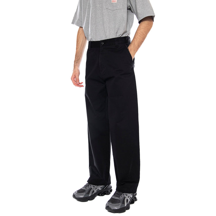 BRADY PANT BLACK - Pantaloni Uomo Neri I035655 8906 CARHARTT WIP 