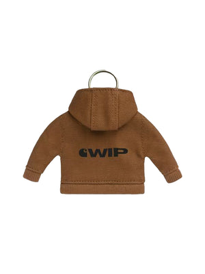 MINI ACTIVE JACKET KEYCHAIN HAMILTON BROWN - Portachiavi Marrone I036419 HZXX CARHARTT WIP 