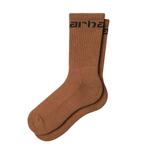 CARHARTT SOCKS WIP H BROWN / BLACK - Calzini Marroni I036748 3YYXX CARHARTT WIP 