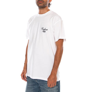 S/S GRACIOUS T-SHIRT WHITE - Maglietta Girocollo Uomo Bianca I036879 02XX CARHARTT WIP 