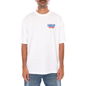 S/S LUGGAGE LABEL T-SHIRT - Maglietta Girocollo Uomo Bianca I036892 02XX CARHARTT WIP 