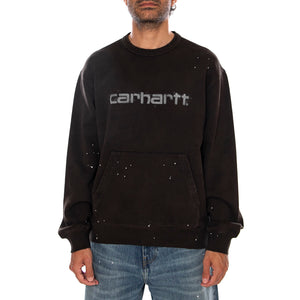 PAINTER SWEAT TOBACCO - Felpa Girocollo Uomo Marrone I036899 47EJ CARHARTT WIP 