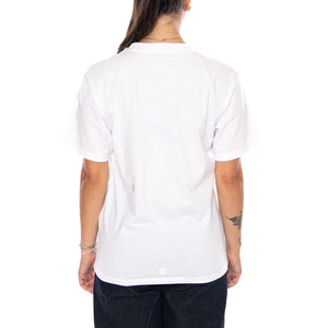 W' S/S SPRAY HEART T-SHIRT WHITE - Maglietta Girocollo Donna Bianca I036907 02XX CARHARTT WIP 