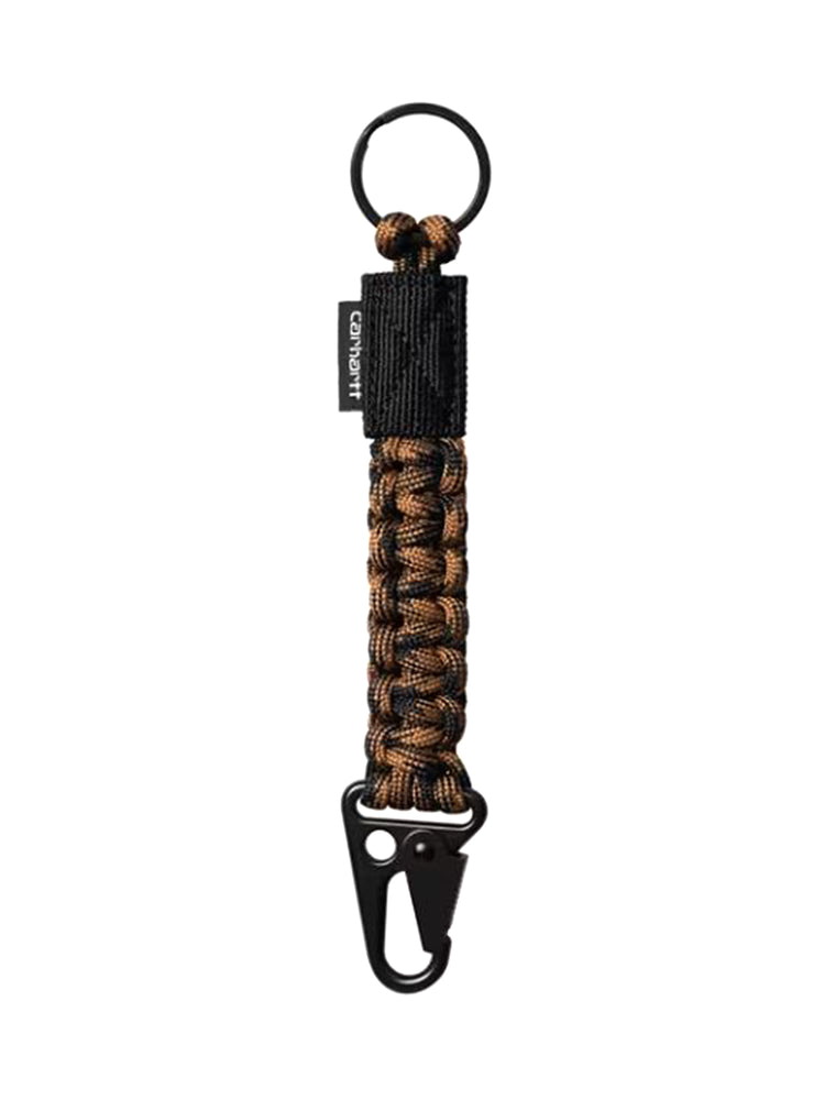 CARHARTT WIP ROPE KEYHOLDER HAMILTON BROWN / BLACK - Portachiavi Marrone I036924 08WXX CARHARTT WIP 