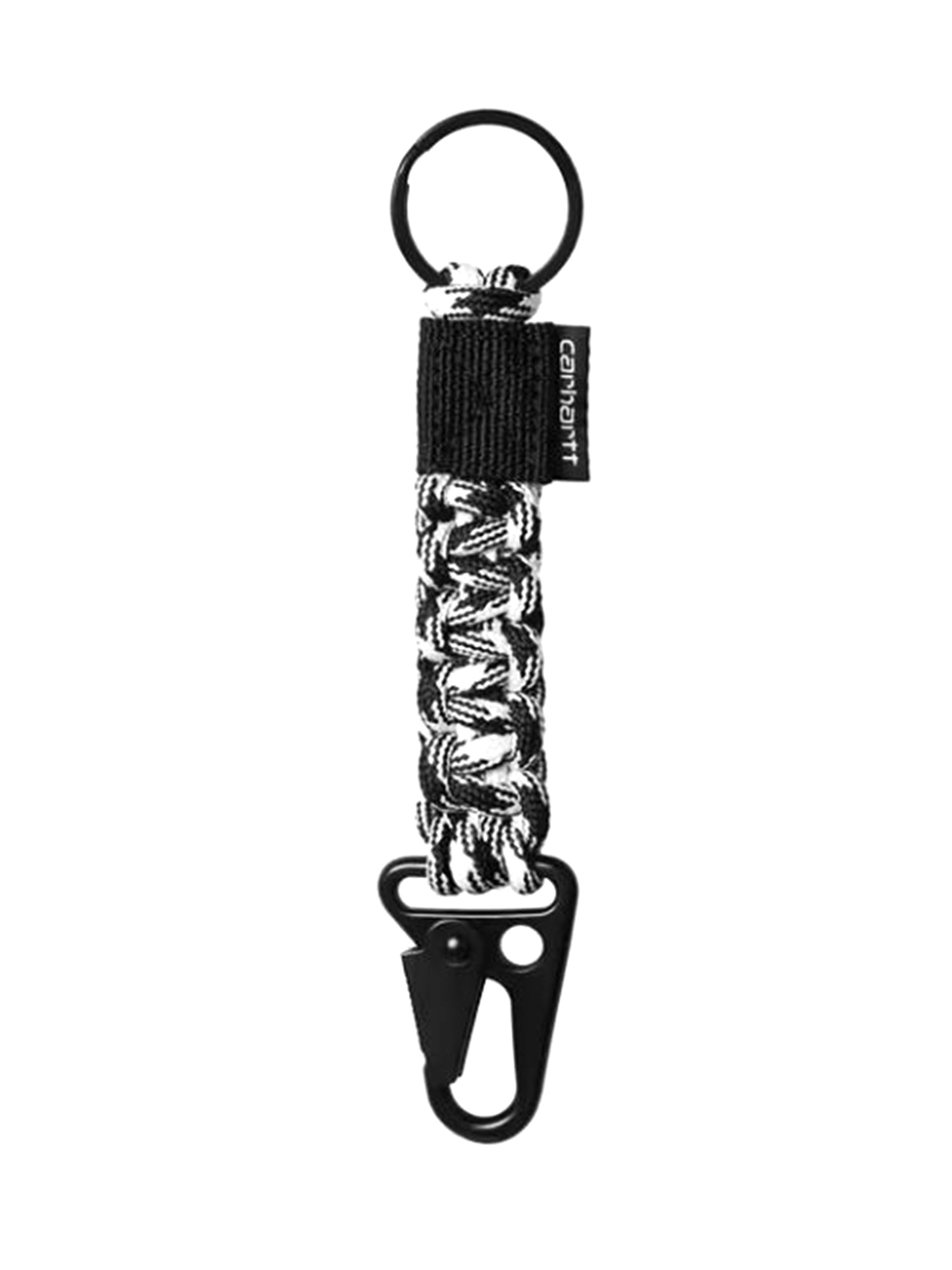 CARHARTT WIP ROPE KEYHOLDER WAX / BLACK - Portachiavi Beige Nero I036924 0D3XX CARHARTT WIP 