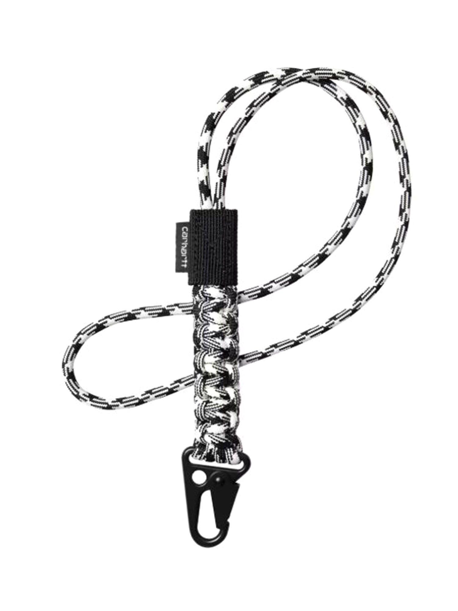 CARHARTT WIP ROPE KEYCHAIN WAX / BLACK - Portachiavi Beige Nero I036925 0D3XX CARHARTT WIP 