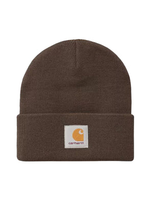 CARHARTT WIP SHORT WATCH HAT TOBACCO - Cappellino a Cuffia Marrone I036962 47XX CARHARTT WIP 