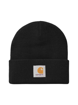 CARHARTT WIP SHORT WATCH HAT BLACK - Cappellino a Cuffia Nero I036962 89XX CARHARTT WIP 