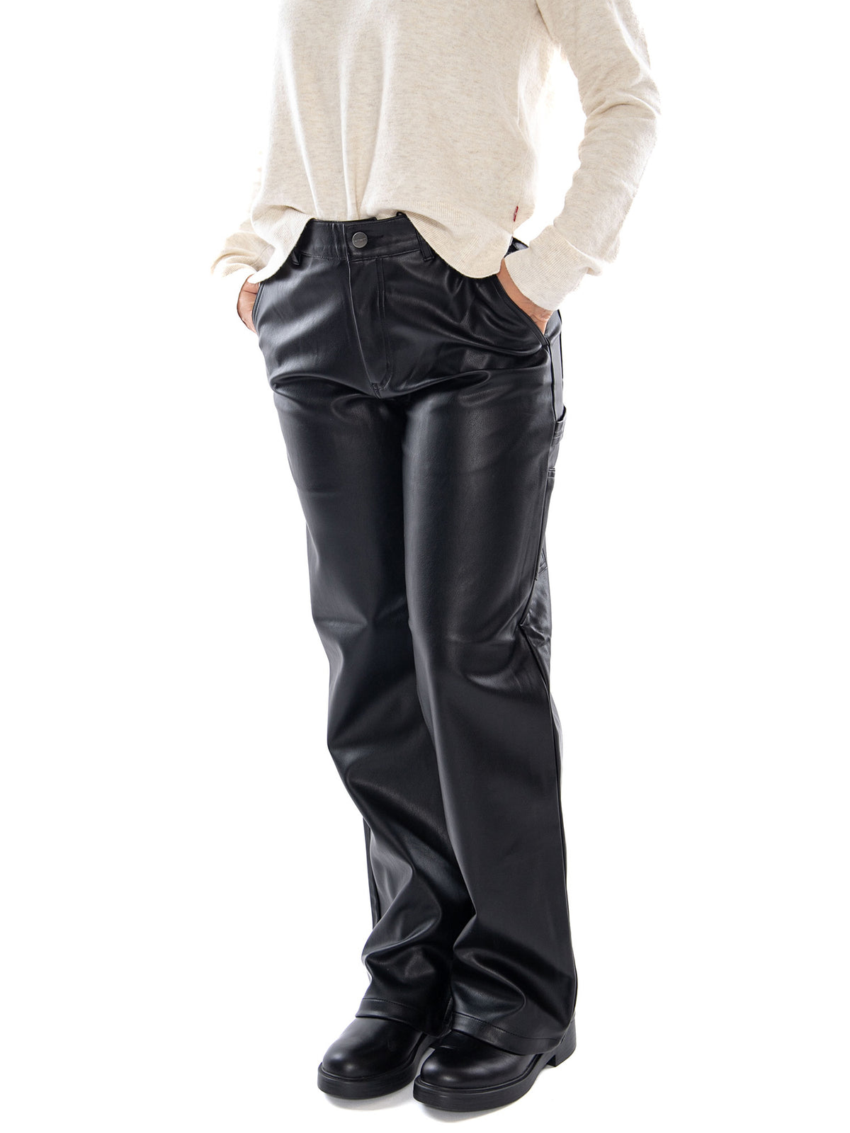 Carhartt WIP W' Arizona Pant Black - Pantaloni Donna Neri I037017 89XX CARHARTT WIP 