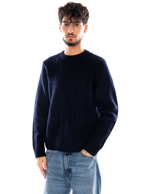 CASTER KNIT SWEATER DARK NAVY - Maglione Uomo Blu I037034 1CXX CARHARTT WIP 