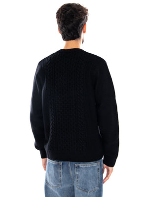 CASTER KNIT SWEATER BLACK - Maglione Uomo Nero I037034 89XX CARHARTT WIP 