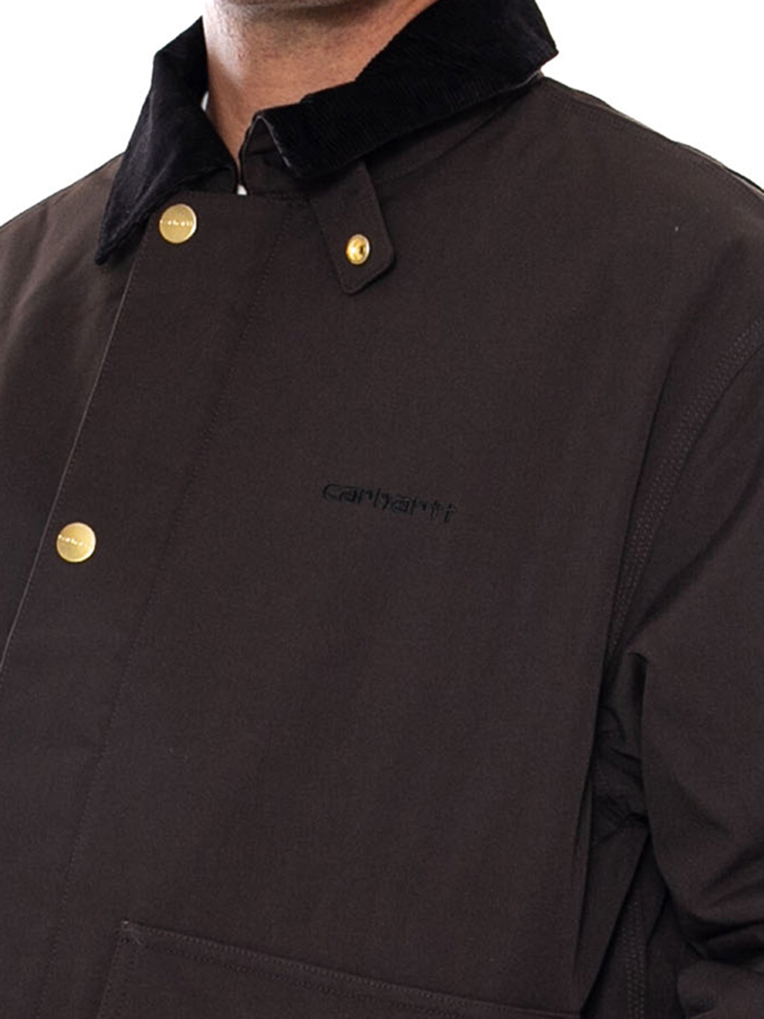CARHARTT WIP QUENTIN JACKET TOBACCO / BLACK - Giacca Uomo Marrone I037047 1YLXX CARHARTT WIP 