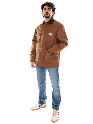 OG Chore Coat Brown / Tobacco Rigid - Giacca Uomo Marrone I037055 3XA01 CARHARTT WIP 