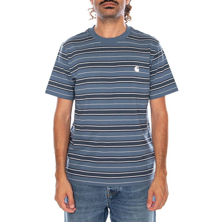 S/S BRONSON T-SHIRT ICESHEET - Maglietta Girocollo Uomo Multicolore I037145 3UFXX CARHARTT WIP 