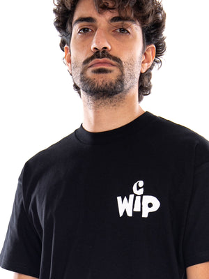 S/S Cutout T-Shirt Black - Maglietta Girocollo Uomo Nera I037221 89XX CARHARTT WIP 