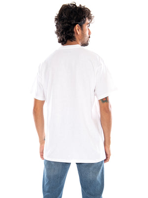 S/S Chinsel Script T-Shirt White - Maglietta Girocollo Uomo Bianca I037223 02XX CARHARTT WIP 