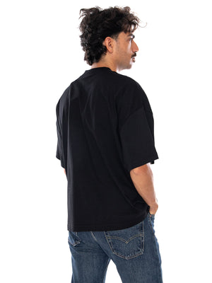 CARHARTT WIP S/S BOOGER T-SHIRT BLACK - Maglietta Girocollo Uomo Nera I037225 89XX CARHARTT WIP 