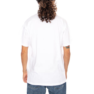S/S RESTRAINT T-SHIRT WHITE - Maglietta Girocollo Uomo Bianca I037229 02XX CARHARTT WIP 